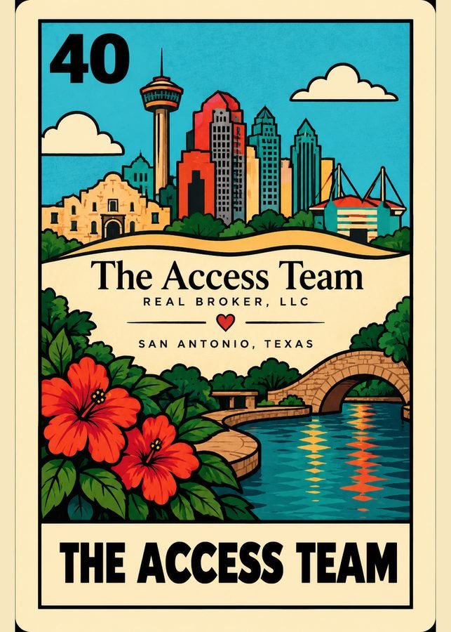 The Access Team lotería card